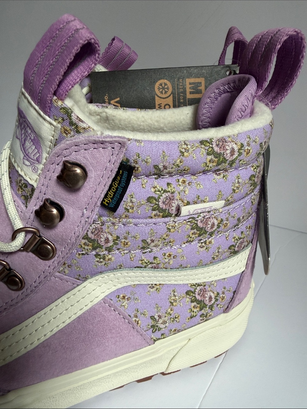 NEW Vans SK8-Hi Dr Mte-2 Vintage Floral Lupine Men 8 Women 9.5 NIB - Picture 9 of 13